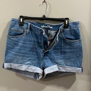 Blue Denim Women's Shorts